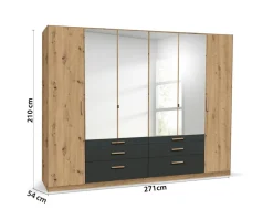 Armoire à portes battantes ABRANTES