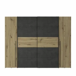 Armoire à portes battantes et coulissantes NARAGO