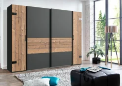 Armoire à portes battantes et coulissantes STOCKHOLM