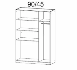 Armoire à portes battantes SINSHEIM