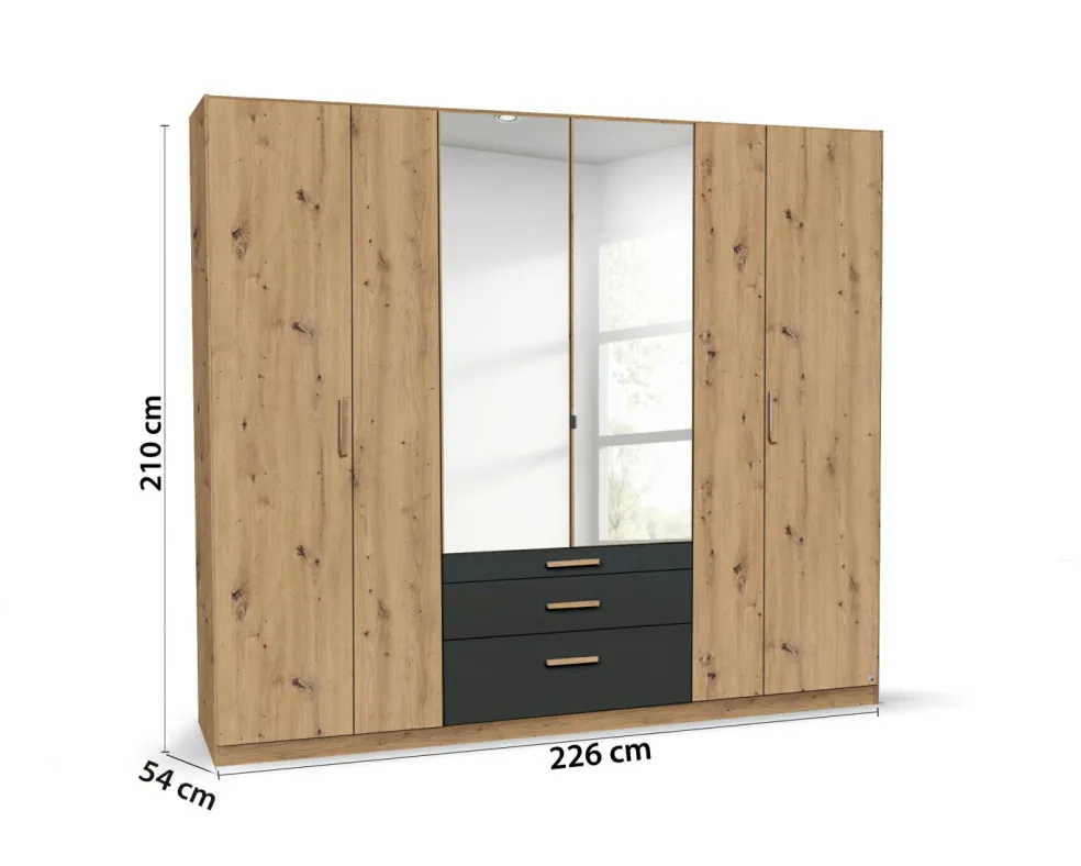 Armoire à portes battantes ABRANTES