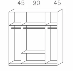 Armoire à portes battantes CASE