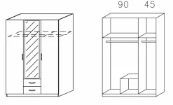 Armoire à portes battantes CASE