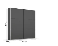 Armoire à portes coulissantes AURELIO