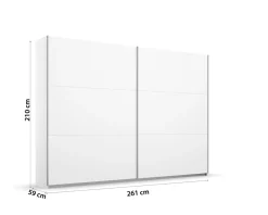 Armoire à portes coulissantes AURELIO