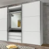 Armoire à portes coulissantes avec miroir pivotant intégré MAGIC