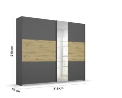 Armoire à portes coulissantes MIRO