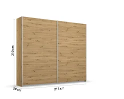Armoire à portes coulissantes AURELIO