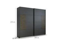 Armoire à portes coulissantes LISSABON