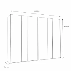 Armoire à portes coulissantes FOTYNA