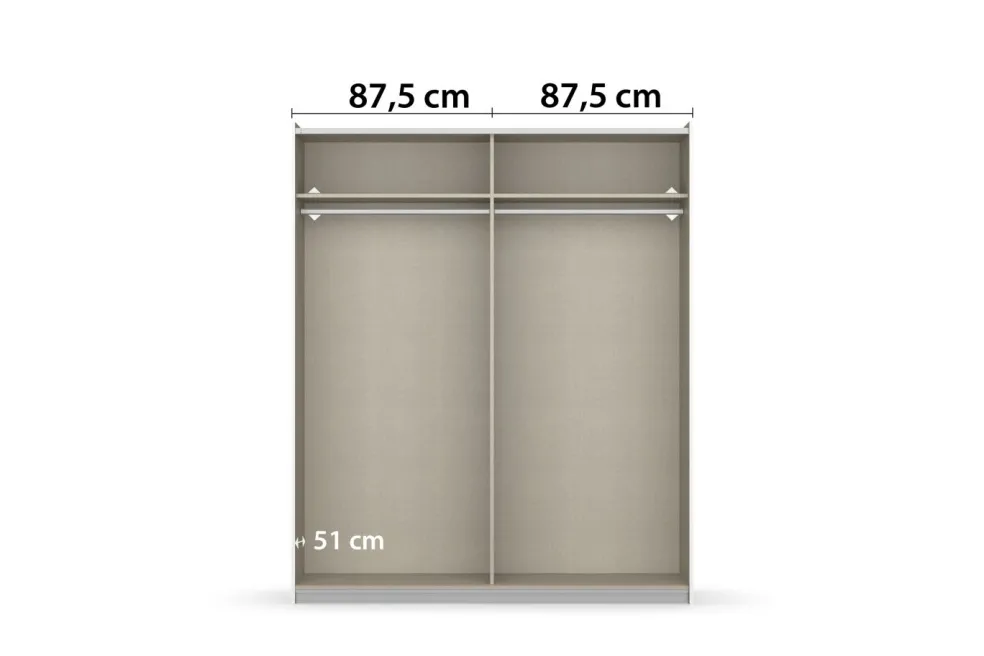 Armoire à portes coulissantes AURELIO