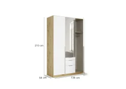 Armoire à vêtements  ALABAMA