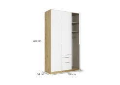 Armoire à vêtements ALABAMA