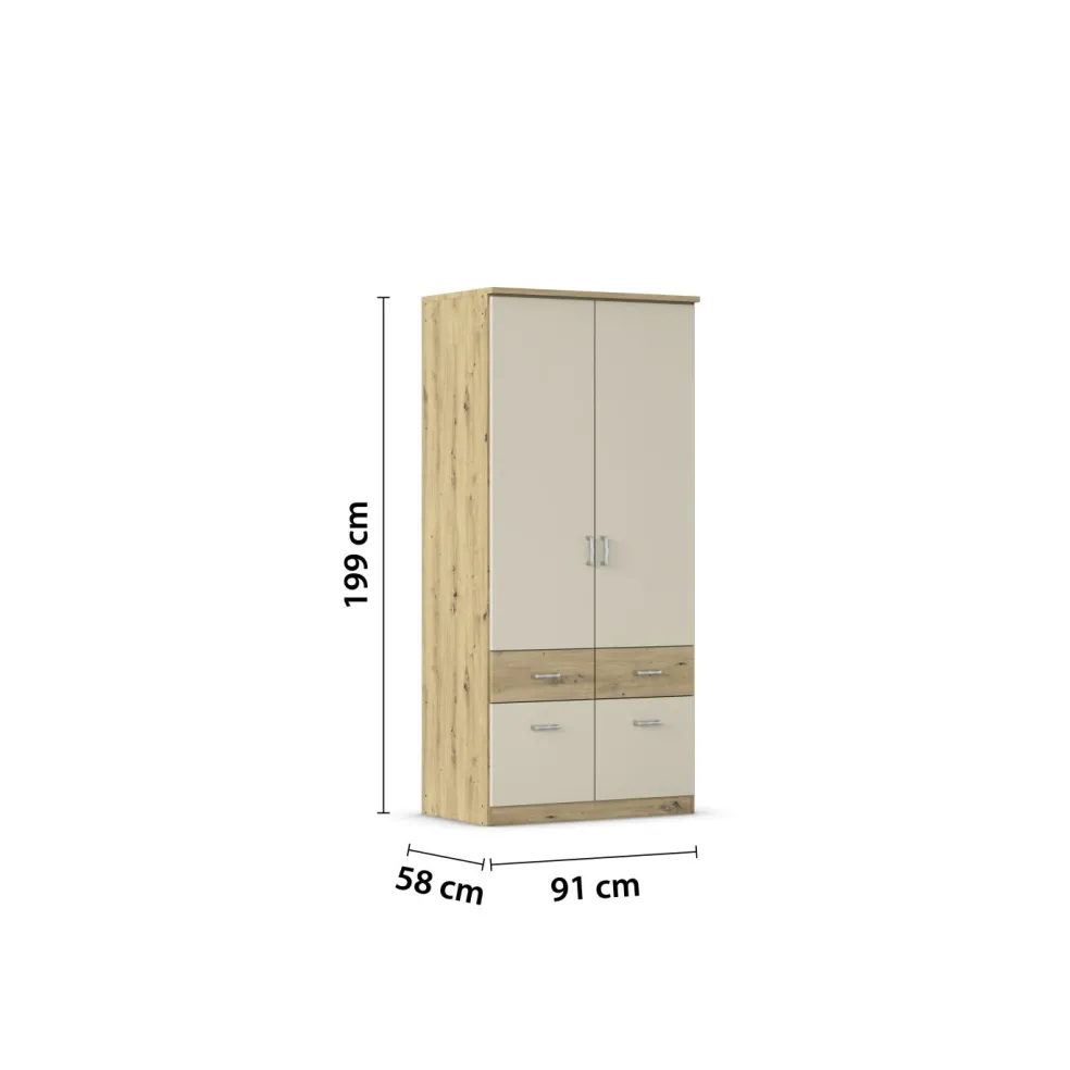 Armoire à vêtements BREMEN-EXTRA