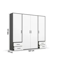 Armoire à vêtements VOYAGER