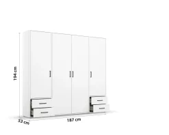 Armoire à vêtements VOYAGER