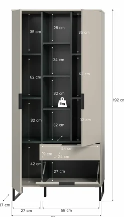 Armoire de salon NOIDA