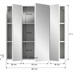 Armoire de toilette AMBO
