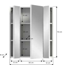 Armoire de toilette BONGA
