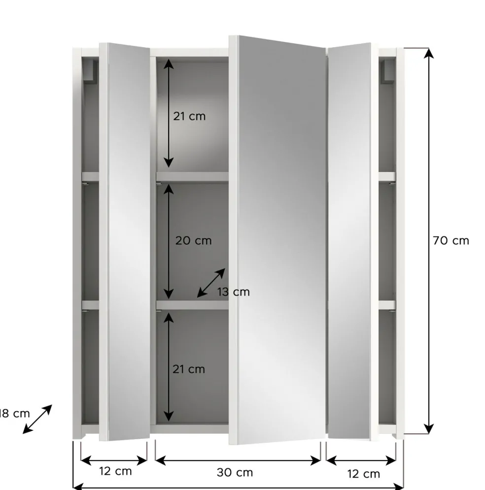 Armoire de toilette BONGA