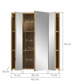 Armoire de toilette BONGA