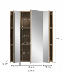 Armoire de toilette BONGA