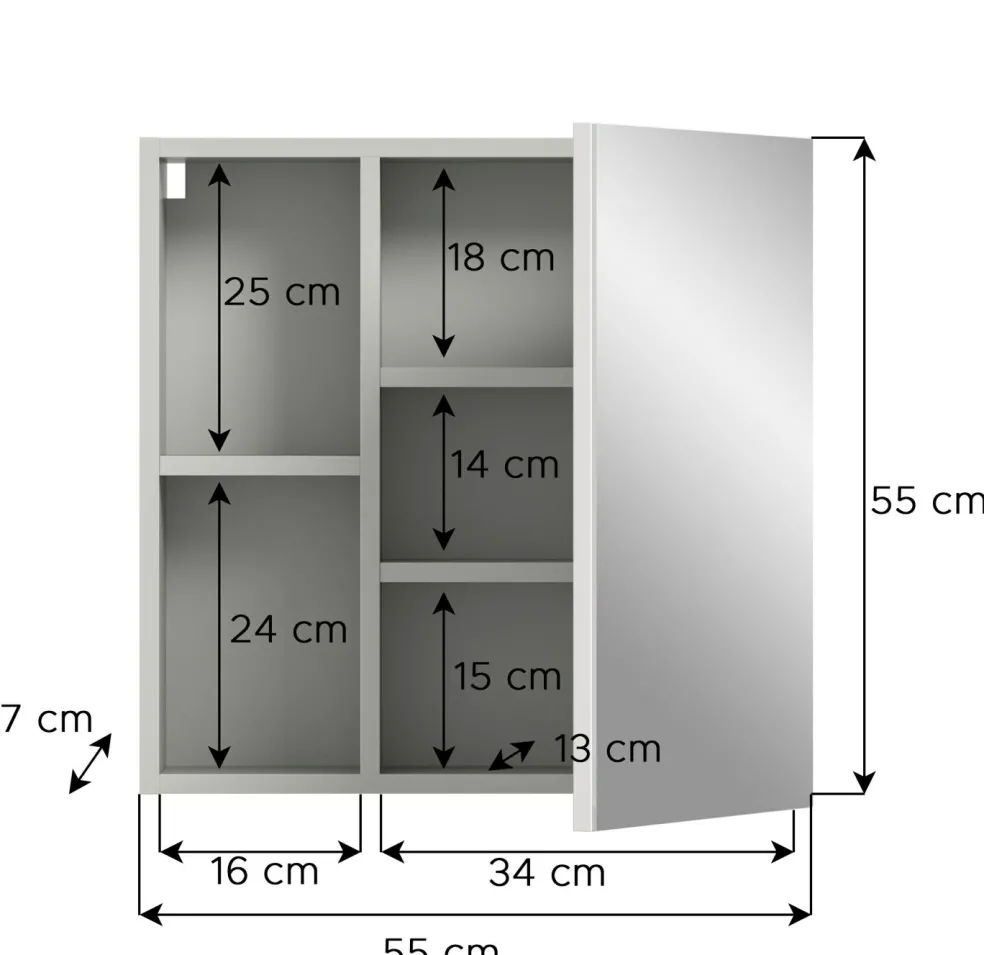 Armoire de toilette DILLA