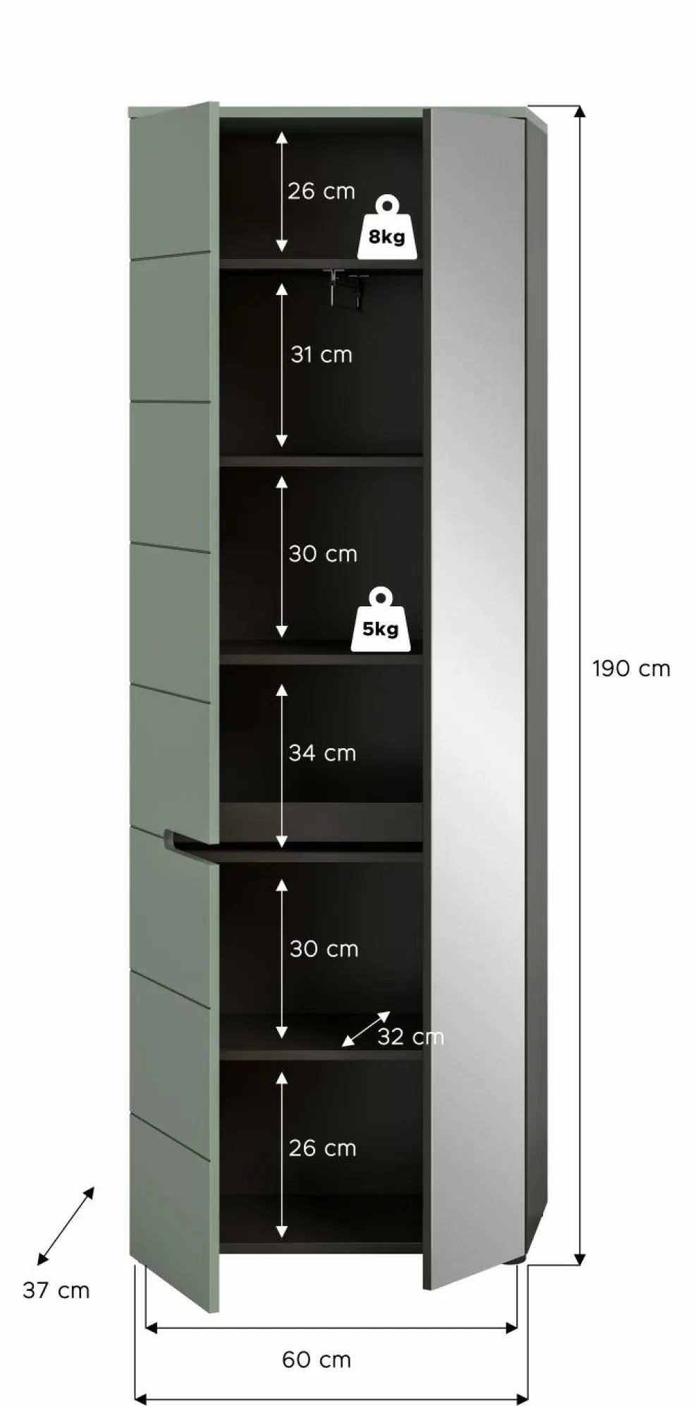 Armoire d'entrée GOBA