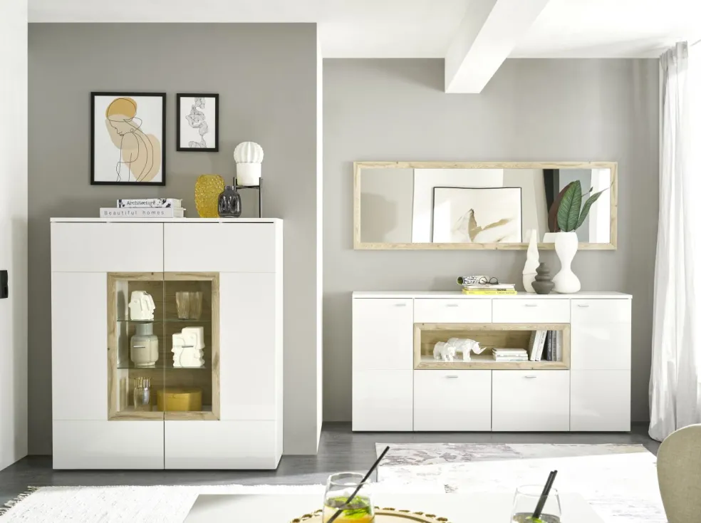 Bahut avec éclairage inclus BRÜNN