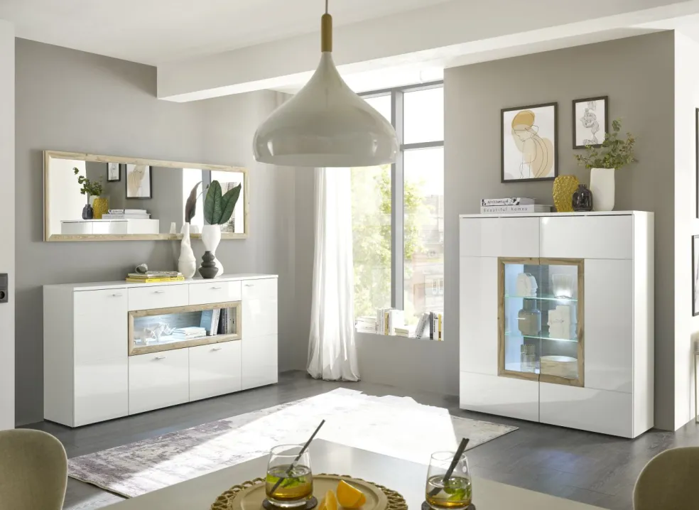 Bahut avec éclairage inclus BRÜNN