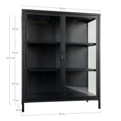 Bahut haut vitrine BRISBANE