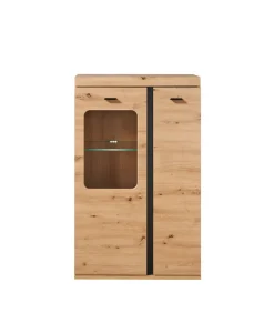 Bahut haut vitrine KRETA