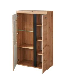 Bahut haut vitrine KRETA