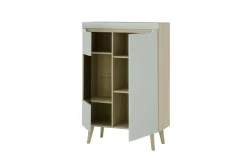 Bahut haut vitrine SVANTE