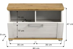 Banc à chaussures ADIGRAT