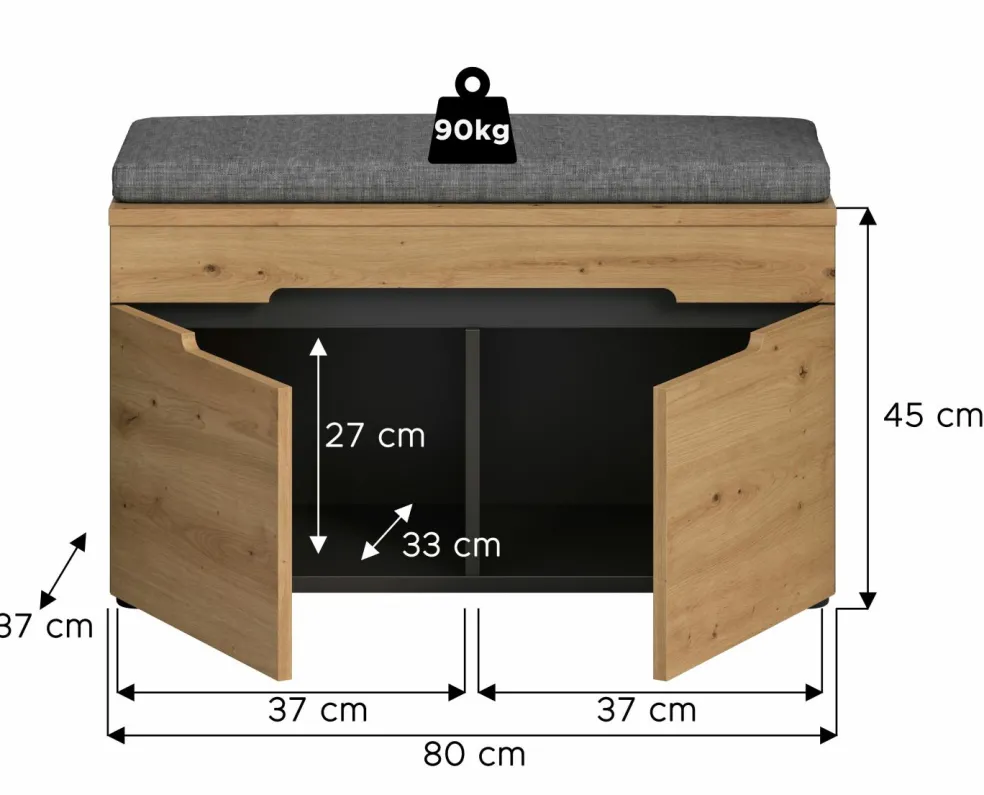 Banc à chaussures GOBA