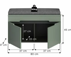 Banc à chaussures GOBA