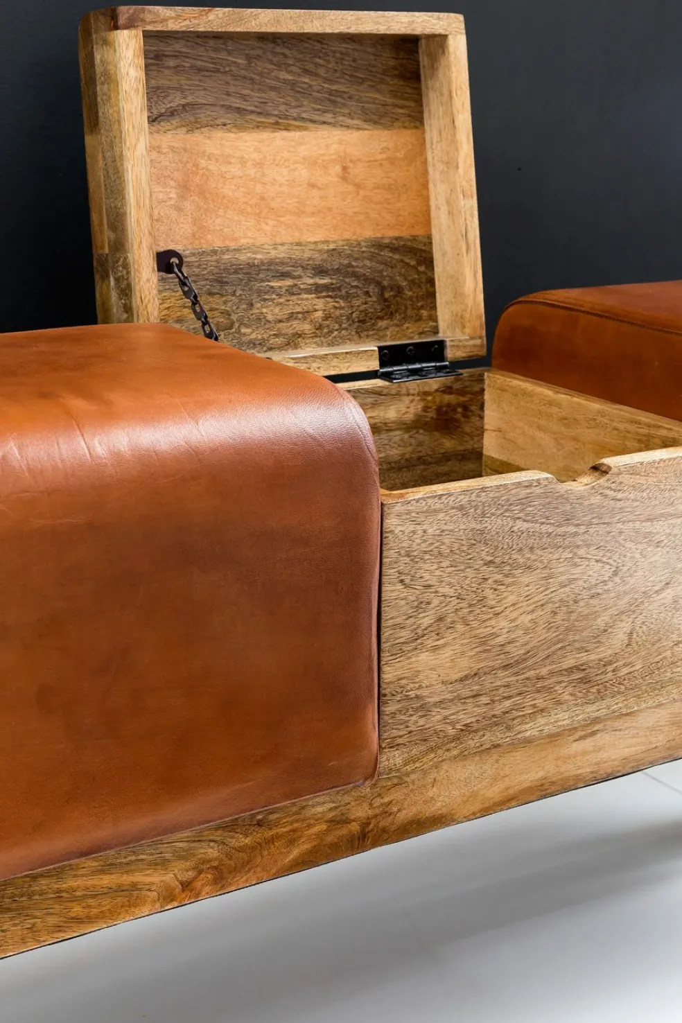 Banc pouf avec rangement CHANCAY