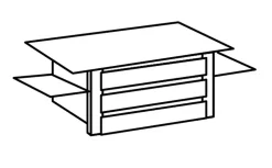 Bloc tiroirs MALTA 889