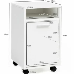 Caisson à roulettes AZANGARO