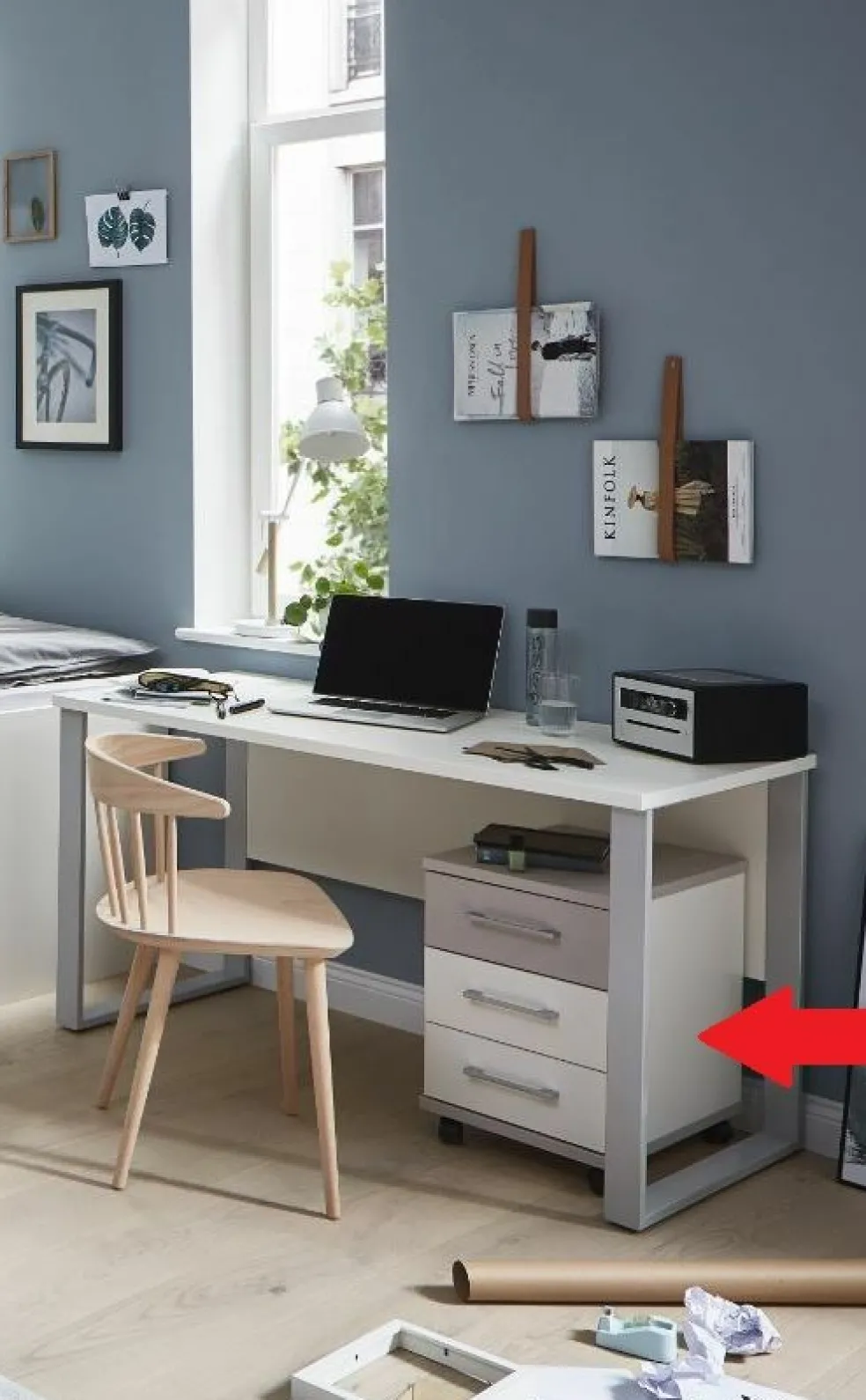 Caisson à roulettes NEW YORK