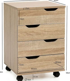 Caisson à roulettes SAN MARTIN DE PANGOA