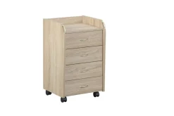 Caisson à tiroirs sur roulettes  NOVI