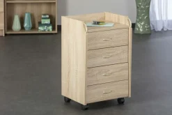 Caisson à tiroirs sur roulettes  NOVI