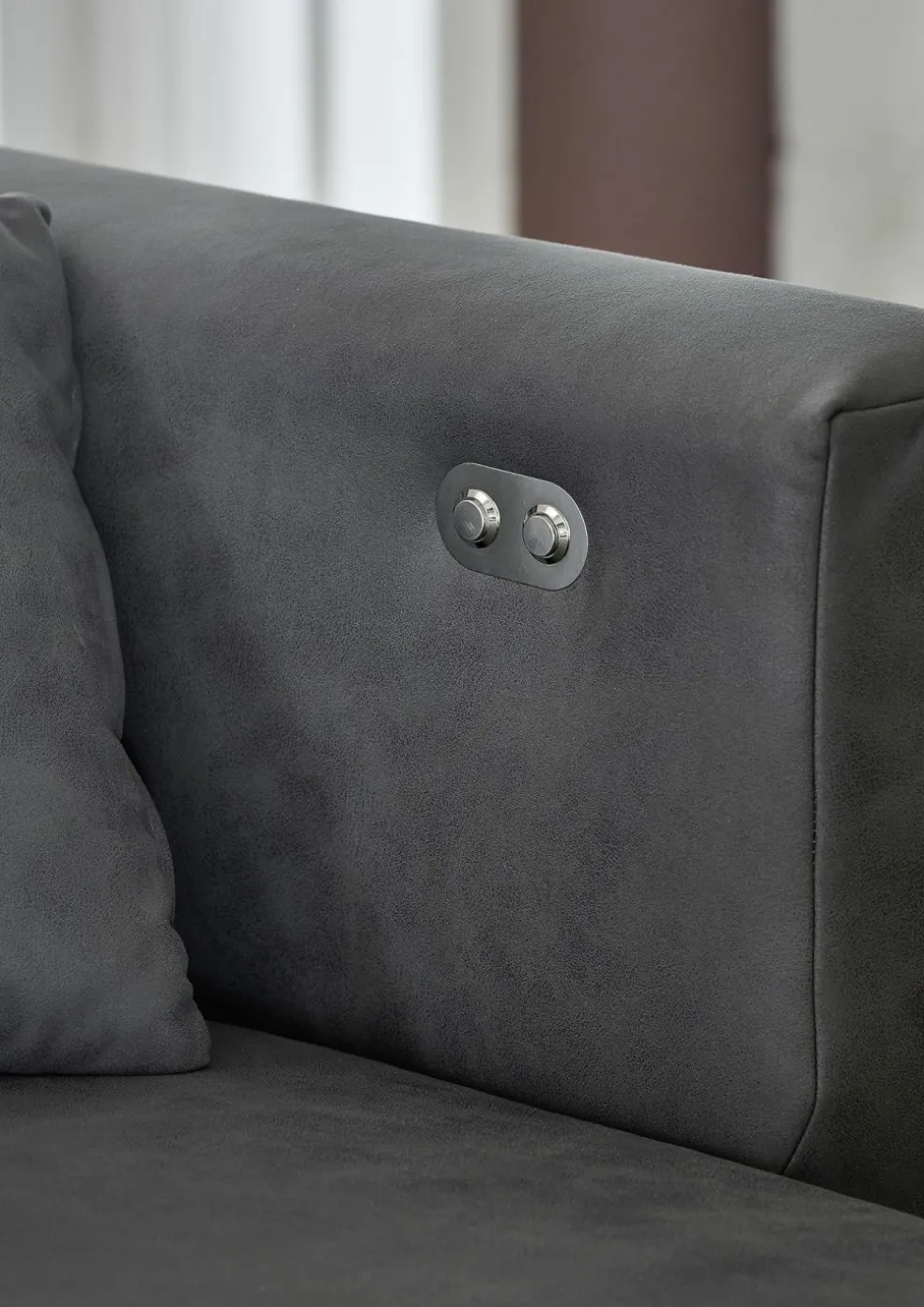 Canapé d'angle avec fonction LOFT