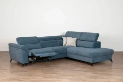 Canapé d'angle avec fonction relax BOCA