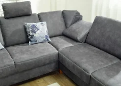 Canapé d'angle avec fonction relax ELIZABETH