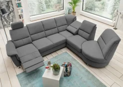 Canapé d'angle avec fonction relax PAROLE