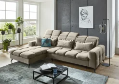 Canapé d'angle avec fonction FELIX