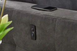 Canapé d'angle avec fonction relax ORIKUM